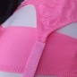 NeonLace Allure: Pink Sissy Garter Belt. Lace Sissy Lingerie for Men. Crossdresser Matching Lingerie.