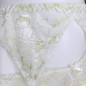 Lime Elegance: Sissy Garter Belt Green White Lace. Man Lingerie. Crossdressing.