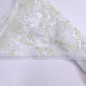 Lime Elegance: Sissy Garter Belt Green White Lace. Man Lingerie. Crossdressing.