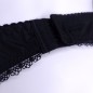 Lace Luxe: Black Sissy Garter Belt Mesh Polka Dot. Sissy Lingerie for Men. Crossdresser Matching Lingerie.