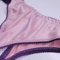 All-Satin: Pink Garter Belt Men. Sissy Lingerie Sets. Plus Size Sissy Crossdressing Lingerie.