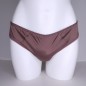 Terra Comfort: Beige Satin Thongs for Men