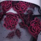 Floral Temptation: Pink Roses Sheer Garter Belt