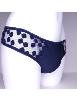 NavyNest: Dark Blue Handmade Panties for Men in Regular and Plus Sizes