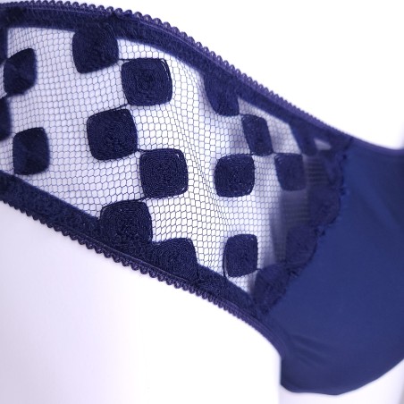 NavyNest: Dark Blue Handmade Panties for Men in Regular and Plus Sizes