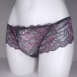 Velvet Petal: Purple Silk Sissy Lace Panties