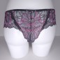 Velvet Petal: Purple Silk Sissy Lace Panties