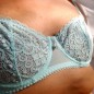 AquaLuxe: Male Flat Fitted Balconette Lace Bra