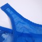 Ocean Silk: Blue Sheer Sissy Garter Belt