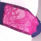 Twilight Harmony: Vibrant Purple Panties for the Plus-Size Man