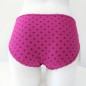 Lustrous Dots: Purple Panties for Crossdressing Men