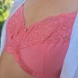 Peach Bliss: Soft Mesh Men's Bra