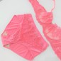 Peach Bliss: Male Bra Silky Soft Mesh Lace