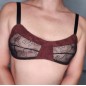 Mocha Elegance: Flat-Chested AA Bra for Men