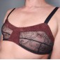 Mocha Elegance: Flat-Chested AA Bra for Men