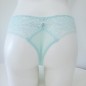 AquaLuxe: Aquamarine Blue Lace Panties for Men