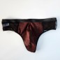 Mocha Elegance: Men's Thong Comfortable and Elegant