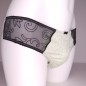 Emerald Comfort: Green Cheetah-Motif Panties for Men