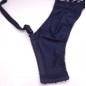 NavyNest: Ultra Sheer AA Cup Balconette Bra for Men