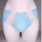 Sky Serenity: Silky Soft Blue Panties for Men