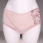 SissySat Elegance: Stretchy Beige Satin Panties for Men