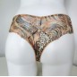 Wild Essence: Cheetah Motif Mesh Panties for Men