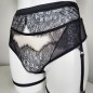 Mesh Marvel: Crossdressers' Black Lace Panties for Men