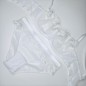 White Harmony: White Mesh Bra for Crossdressers