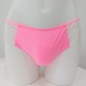 NeonLace Allure: Vibrant Neon Pink Men's Lace Panties