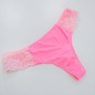 NeonLace Allure: Vibrant Neon Pink Men's Lace Panties