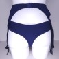 Twilight Harmony: Crossdresser Matching Lingerie Sets, Men's Purple Garter Belt. Sissy Lingerie for Men.